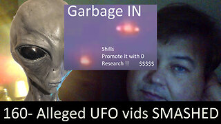 Live Chat with Paul; -160- More Alleged UFO vids to analyze or solve etc