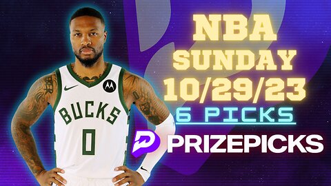 #PRIZEPICKS | BEST PICKS FOR #NBA SUNDAY | LATE WINDOW | 10/29/2023 | #PROPBETS | #BESTBETS |