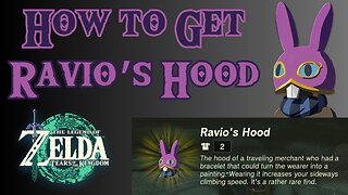 How to Get Ravio's Hood in The Legend of Zelda: Tears of the Kingdom!!! #totk