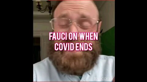 FAUCI WHEN WILL COVID ENDS?