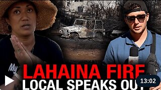 Lahaina local shares harrowing story of evacuation from town ravaged by wildfire