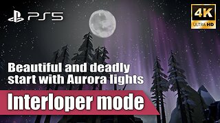 Most beautiful and deadly attempt at surviving on Interloper in The Long Dark | Aurora LIghts