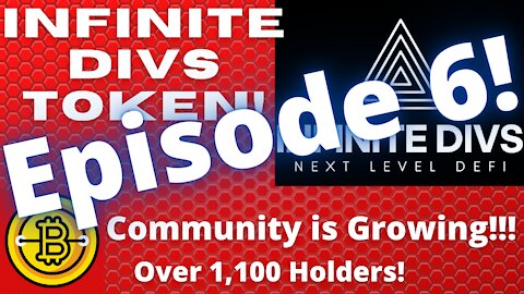 Infinite Divs Episode 6! Get ready for Take Off! Community is growing! Join our Telegram!