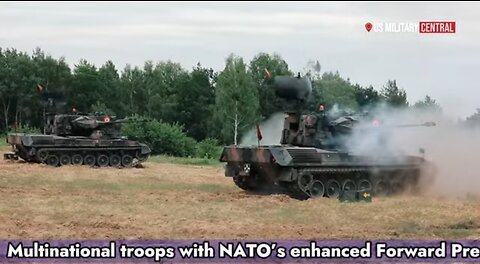 Jaw-dropping: NATO forces conduct combined arms live-fire exercise in Poland