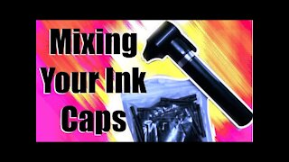 ✅Easy way to mix your TATTOO INK CAPS!!! 👀"quick tips"