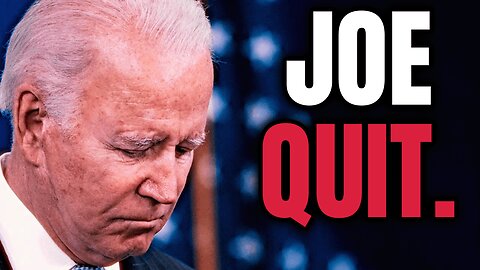 Joe Biden Will Not Seek Re-Election (CONFIRMED)