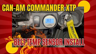 CanAm Commander XTP Belt Temp Sensor - Monitor Belt Temperature