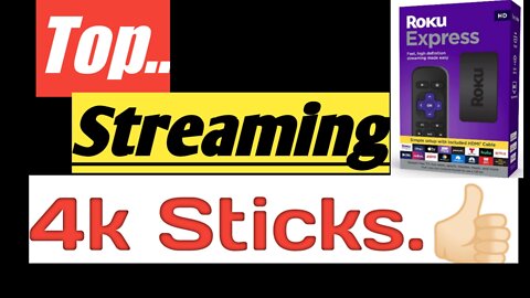 Roku 4k express & ultra streaming sticks..👌🏻Amazon products Buy nowhttps://amzn.to/3AmoquQ