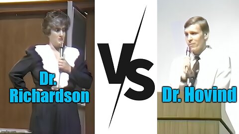 Evolution Creation Q & A Debate Dr. Hovind vs Dr. Richardson