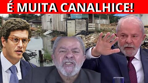 LULA QUER ACABAR COM O MARCO DO SANEAMENTO