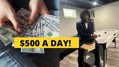 HOW TO MAKE $500 A DAY WITH THIS SIDE HUSTLE!