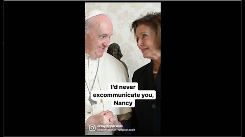 I’d never excommunicate you, Nancy #shorts [mirrored]