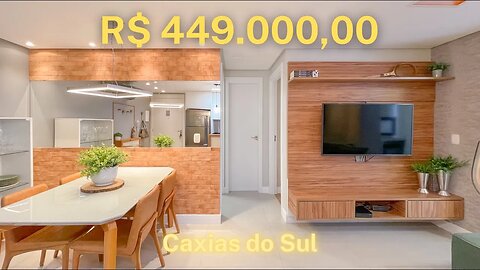 Apartamento mobiliado 02 dormitórios a venda no bairro São Pelegrino | Caxias do Sul