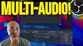 OBS Multiple Audio Track Recording With Scenes! | OBS Tutorial