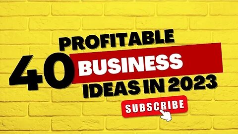 Top 40 Profitable Business Ideas to Start Your Own Business in 2023