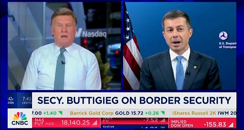 Pete Buttigieg Gets Pissed As CNBC Host Spits Facts About Biden's Open Border