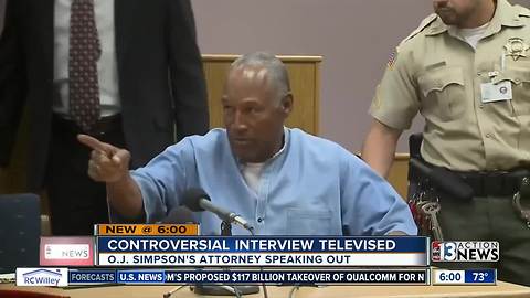 O.J. Simpson's attorney responds to controversial interview