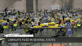 Trump campaign files lawsuits to stop vote counts