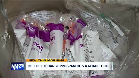 Canton needle exchange program is desperate for grant money to buy syringes, stopped by federal law