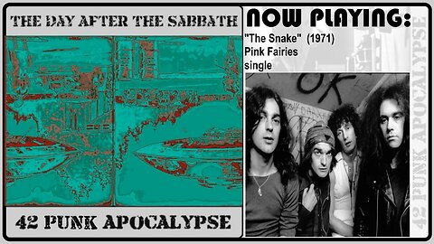Pink Fairies - The Snake [1971 Proto Punk Metal UK ]