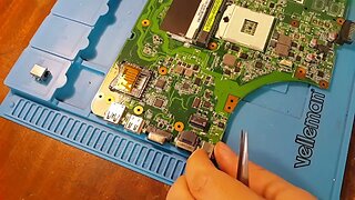 ASUS K53E DC Power Jack/Socket/Connector Removal-Replacement & Repair (Laptop Not Turning On Issue)