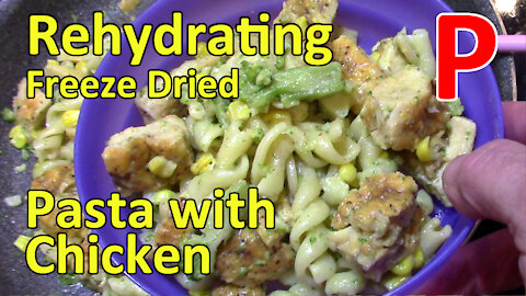 Rehydrating Bird's Eye Garlic Chicken With Pasta - Part 1