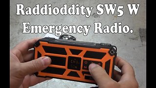 Radioddity SW5 Emergency Radio. A Review And A Radio Giveaway!