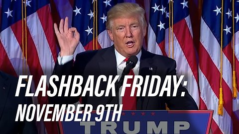 Flashback Friday: November 9th in History