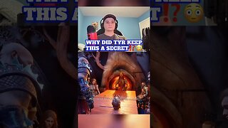 Tyr’s Secret⁉️😳 | #shorts #godofwarragnarok #gaming #reaction