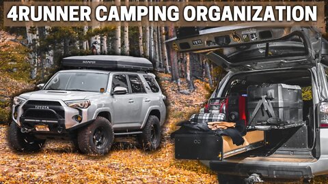 4Runner Camping Gear Organization | Full Tour
