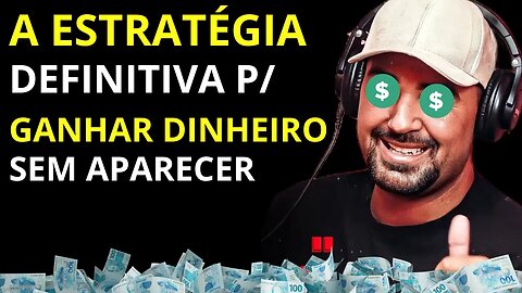 COMO GANHAR DINHEIRO NO MARKETING DIGITAL SEM APARECER COM CANAL DARK SENDO AFILIADO