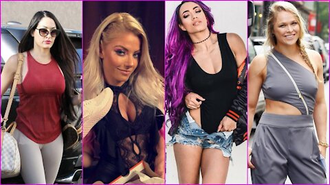 Top 10 Most blazing WWE DIVAS in Real Life