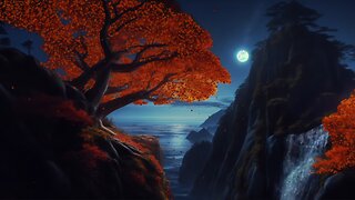 Sleep Instantly with Soothing Music | Full Moon Serenity | Deep Relaxation and Meditation Retreat