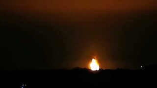 Oxford Lightning Strike Caused massive explosion at Recycling Plant