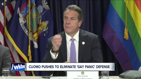 Governor Cuomo pushes to eliminate 'gay panic' defense