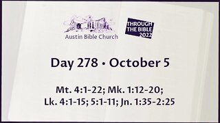 Through the Bible 2022 (Day 278)