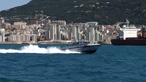 Royal Navy Patrol boat Gibraltar