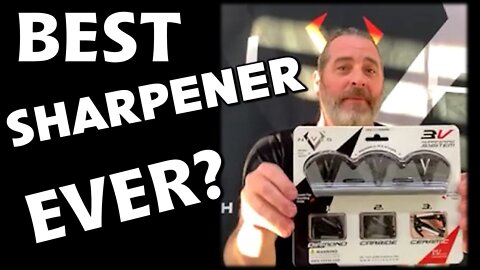 Quick V NIVES 3V Knife Sharpener Demo & AK Giveaway w/ Mike Vellekamp