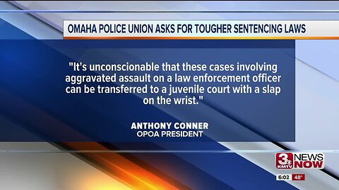 Omaha Police Union asks for tougher juvenile sentencing laws