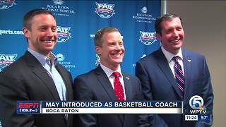 Dusty May introduced as FAU men's basketball coach