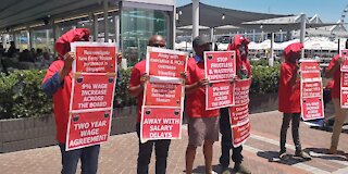 SOUTH AFRICA - Cape Town - Nehawu workers at the Robben Island Museum have embarked on a strike following a deadlock in wage negotiations (video) (sb4)