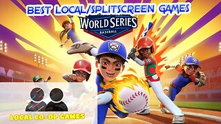 Little League World Series Baseball 2022 - How to Play Local Multiplayer (Gameplay)