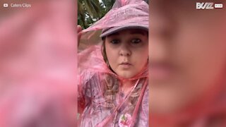 Une touriste britannique rapporte la pluie avec elle à Miami