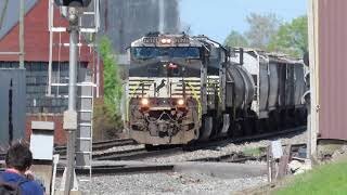 Norfolk Southern 15Q Manifest Mixed Freight Train from Fostoria, Ohio May 8, 2021