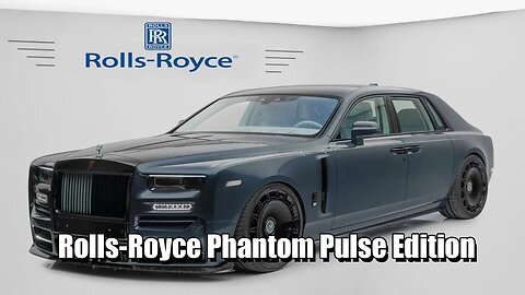 O Rolls Royce Phantom Series 2 Pulse Edition: Luxo e Tecnologia de Última Geração!