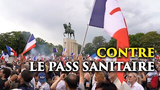 Manifestation contre le pass sanitaire à Paris, 24 juillet 2021