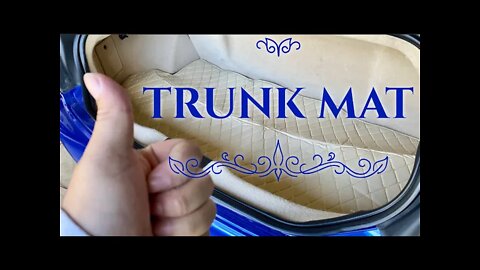 QUILTED LUXURY TRUNK MAT REVIEW