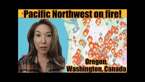 Oregon, Jasper, Chico, Washington State Fires burning right now!