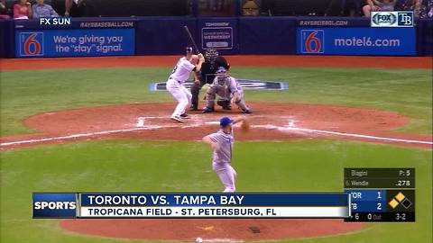 Six Tampa Bay Rays' pitchers combine for 5-hitter, beat Toronto Blue Jays 4-1