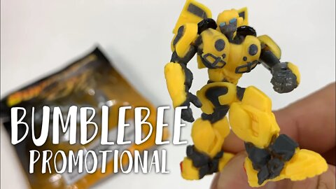 Promotional Giveaway Figurine from the Bumblebee Transformers Movie